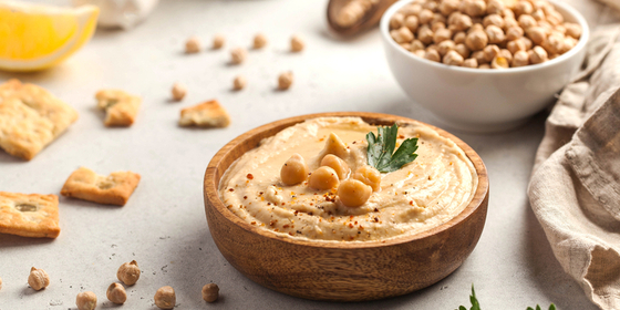 Novità Laboratorio: hummus con farina funzionale di ceci